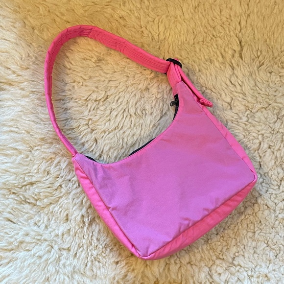 BAGGU Handbags - Baggu mini nylon shoulder bag in pink